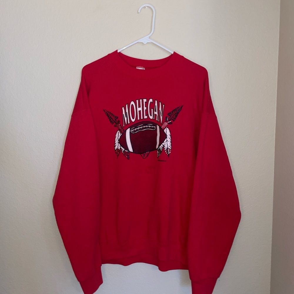 Vintage “Mohegan” Football Sweatshirt